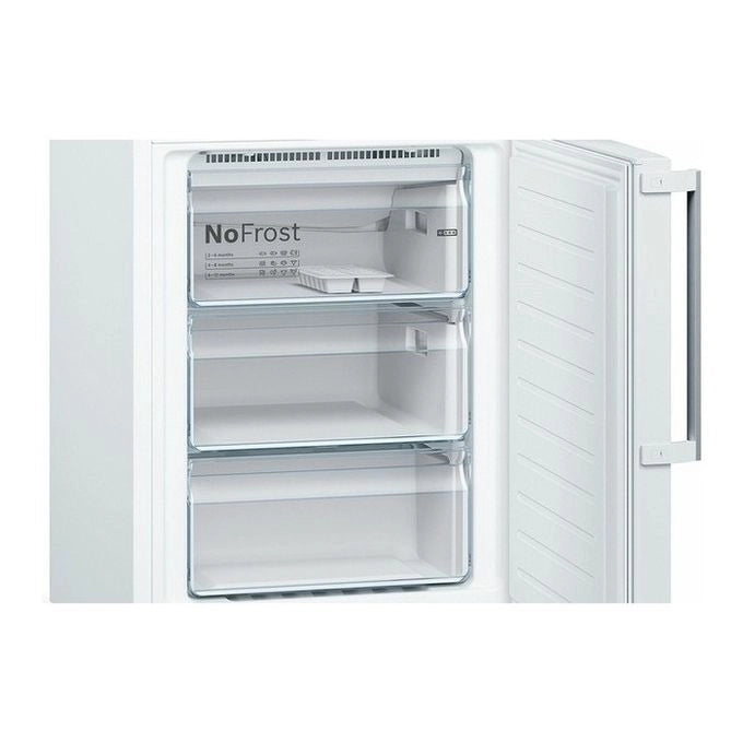 Bosch Serie 4 KGN39VWEQ Frigorifero combinato da libera installazione 203 x 60 cm Bianco Classe E