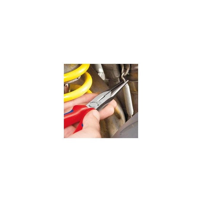 Knipex 26 16 200 T Pinza a becco piatto con tronchese laterale 200 mm VDE 1000 V anticaduta colore Rosso Giallo