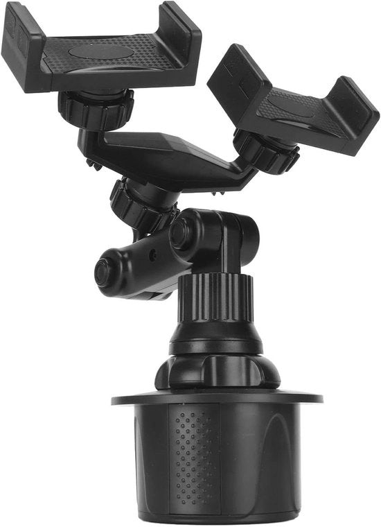 Doppio Supporto per JecCup - Portaoggetti per Auto con Funzione di Rotazione a 360° - Adatto per Auto, Camion, SUV.
