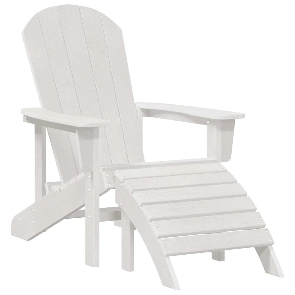 Sedia da Giardino 3 pcs Bianco Polietilene 3335846