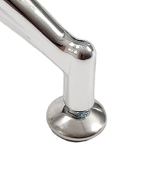 Panca per Sala d'Attesa 2 Posti in Acciaio Rosso