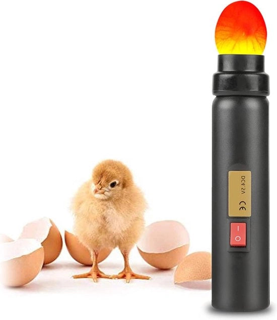 Lampada a LED per pollaio - tester per uova fecondate - allevamento galline - presa per apparecchi elettrici europei - alta qualità.