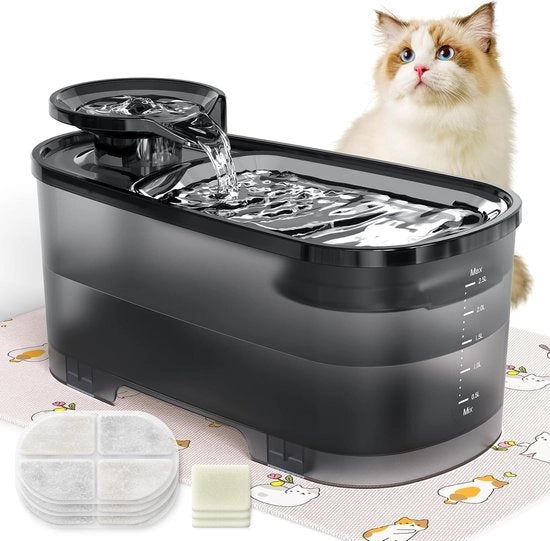 Dispensatore d'acqua per animali - Fonte per animali - Dispensatore d'acqua per cani - Fonte per cani - Nero 

Modello: Drinkfontein Kat - Kattenfontein - Drinkbak Hond - Waterdispenser 
Codice prodotto: 
Dimensioni: 
Capacità: 
Materiali: 
Colore: Nero