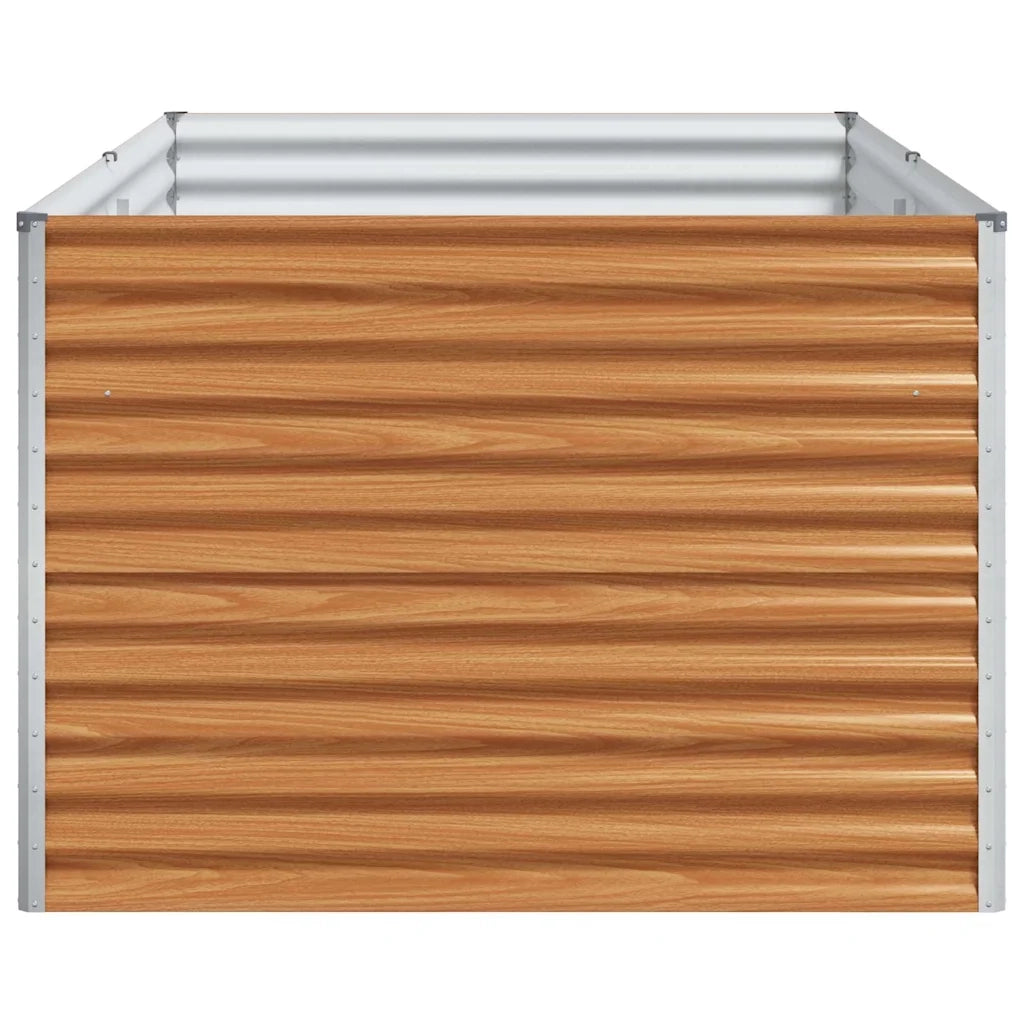 Fioriere | Cassetta per fiori | Letto rialzato da giardino 195 x 100 x 68 cm Acciaio zincato