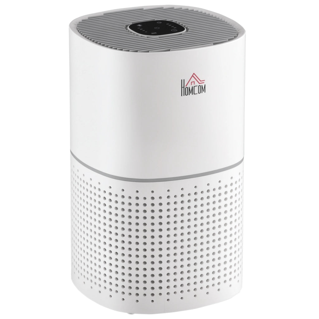Purificatore d'aria HEPA con ionizzatore ¨C Xylo ¨C CADR 225m3/h, timer, 4 velocit¨¤, silenzioso, 22x22x36cm, bianco