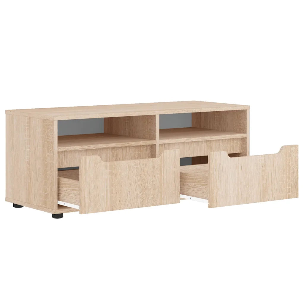 Mobile TV VISNES Rovere Sonoma 100x40x38 cm Legno Multistrato