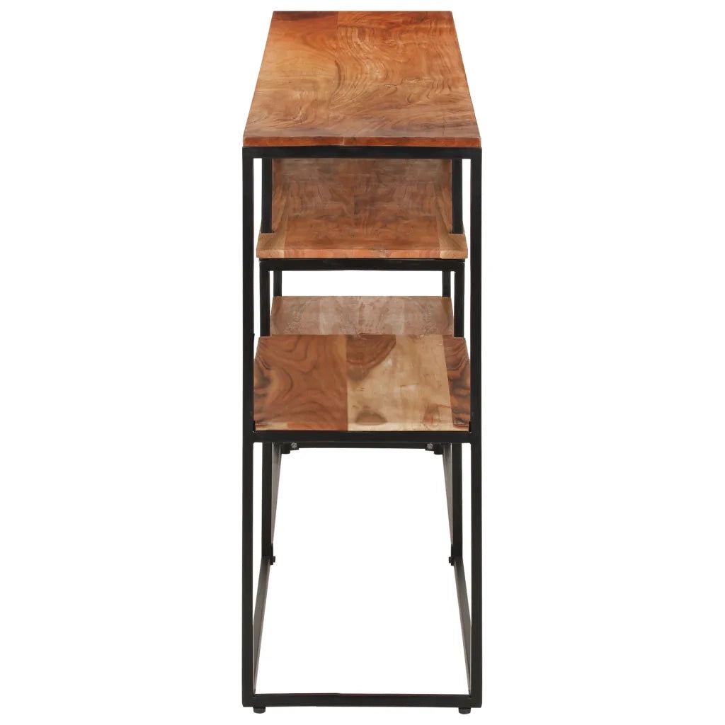 Credenza 150x30x75 cm in Legno Massello di Acacia cod mxl 57282