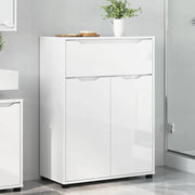 Mobile da Bagno con cassetto Bianco Lucido 72,5 x 36,5 x 100 cm