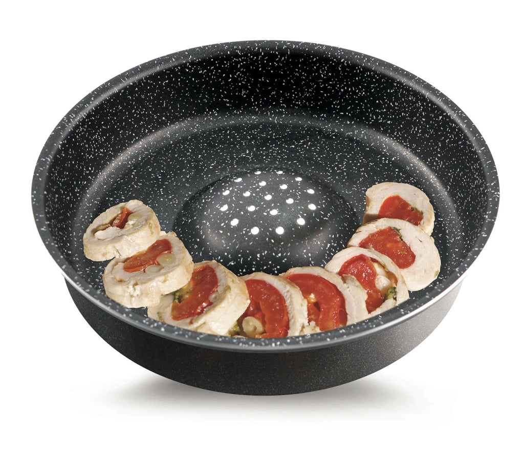 Multicooker con coperchio vetro EcoStone 26 cm