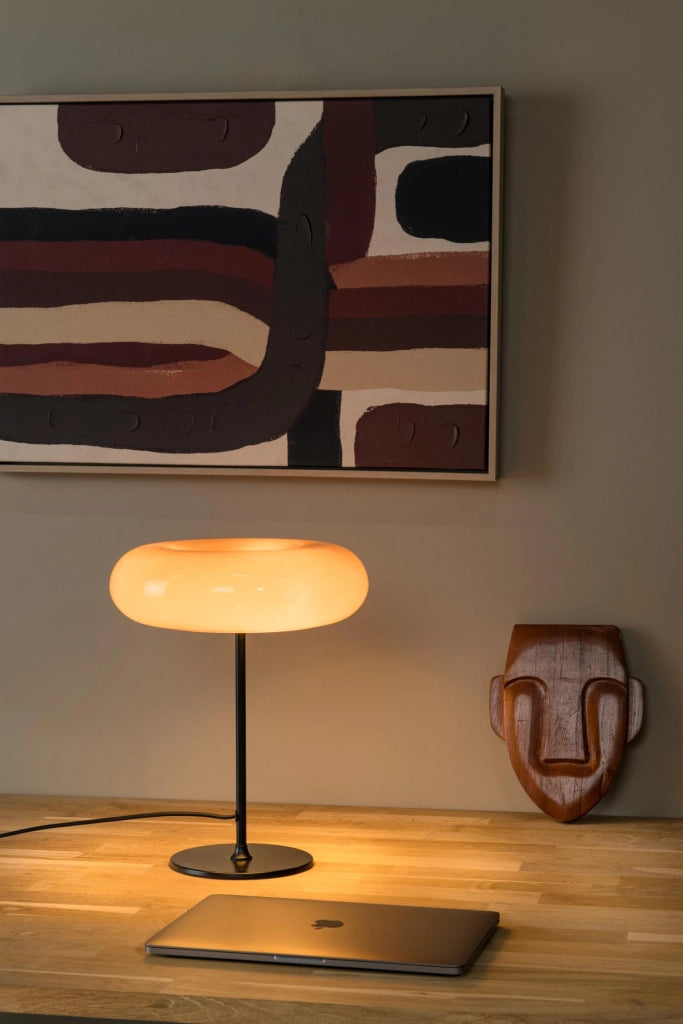 Lampada da tavolo SENTINO 3xG9 vetro arancione Lucide