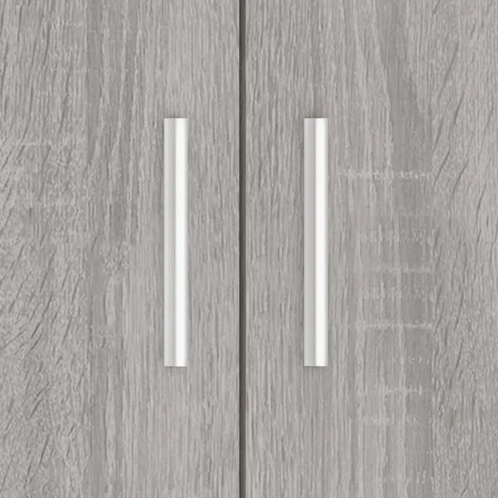 Supporto Acquario 81x36x73cm in Legno Multistrato Grigio Sonoma CFW8025845
