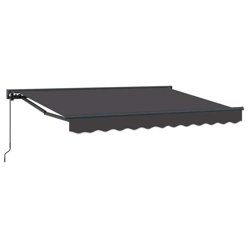 Tenda retrattile manuale Antracite 3,5 x 2 m 3420404