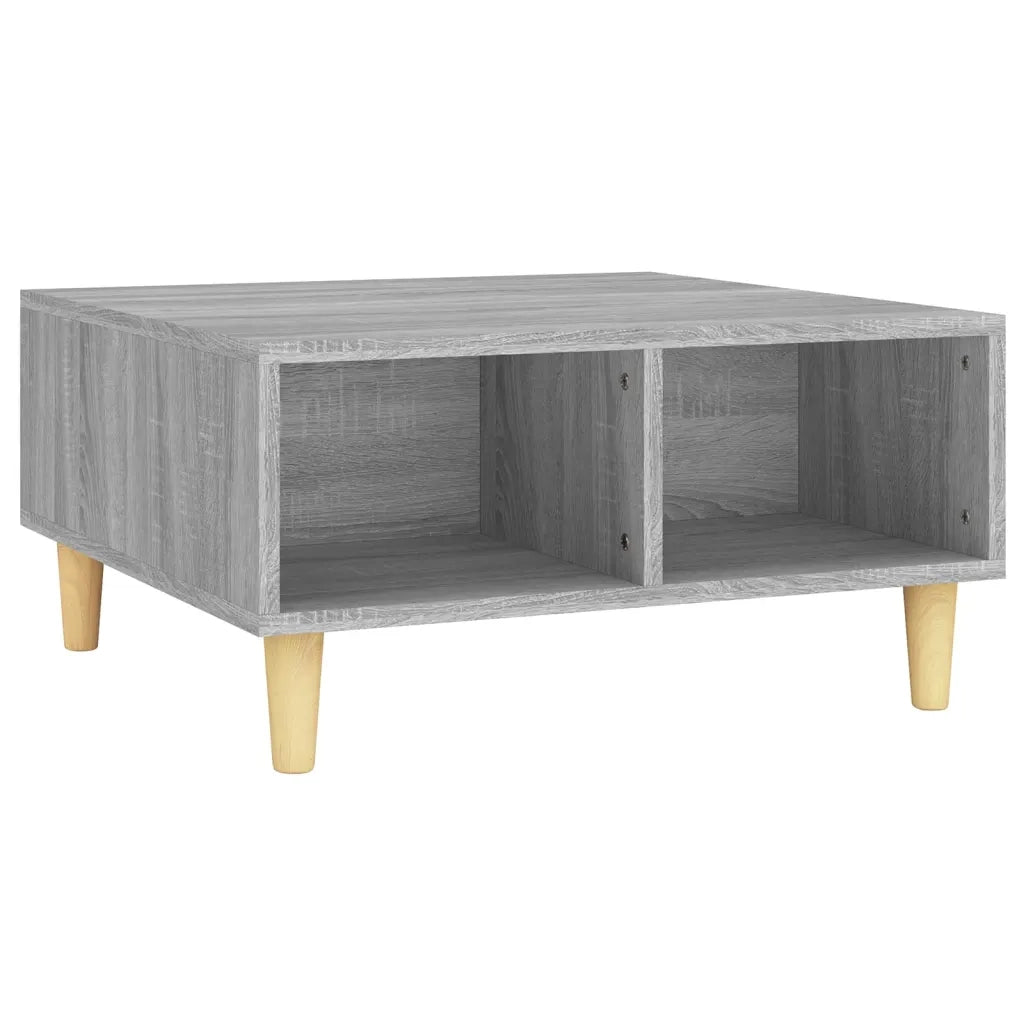 Tavolino da salotto | Tavolino da caff¨¨ | Tavolino da Soggiorno Grigio Sonoma 60x60x30 cm in Truciolato