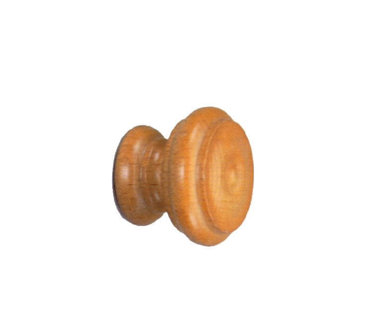 POMOLO LEGNO VERNICIATO 102 Ø 30 - Noce chiaro