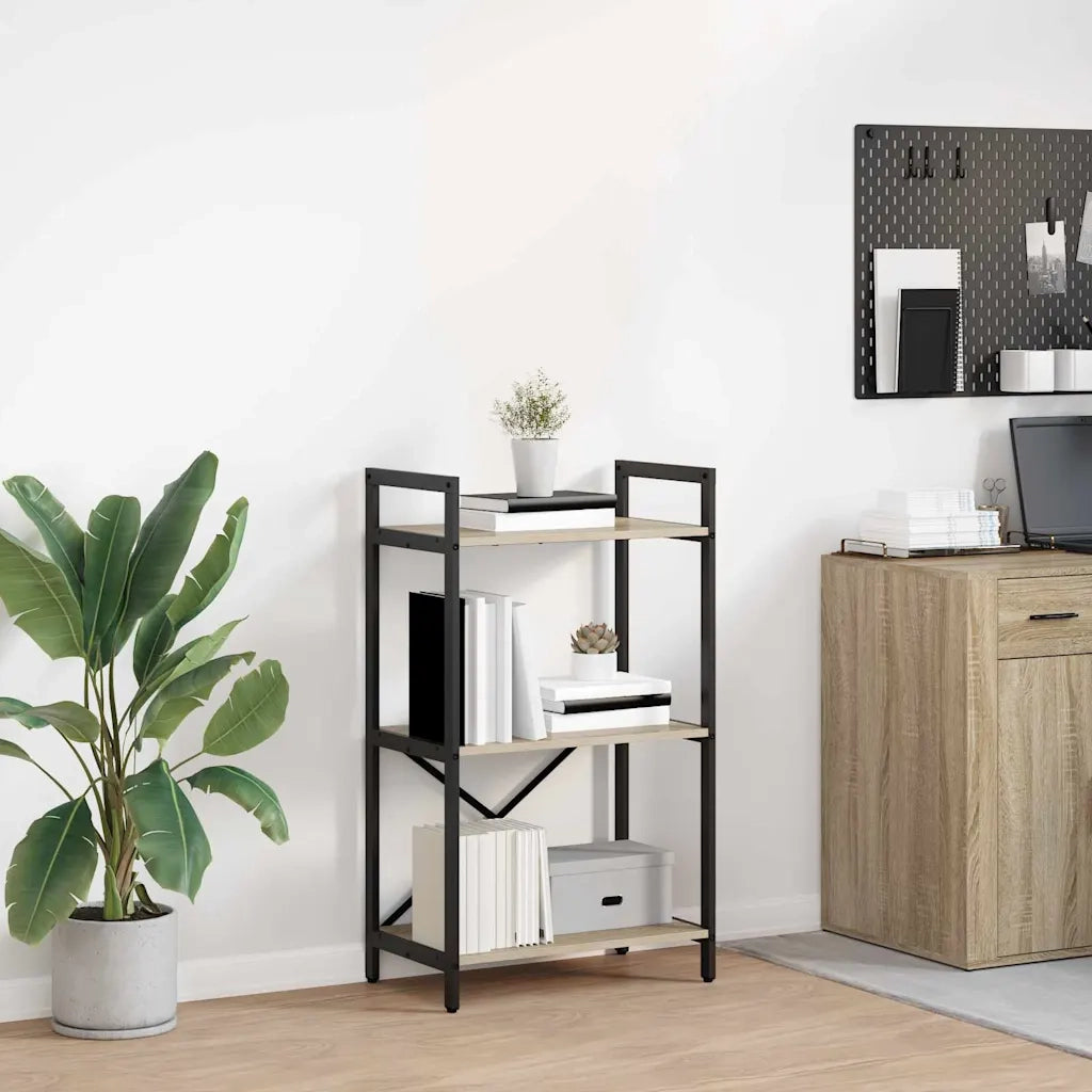 Libreria Rovere Sonoma 56 x 34 x 96 cm Legno multistrato 883875