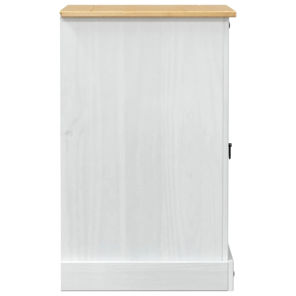 Mobile HiFi Bianco 60 x 50 x 82 cm Pino massello 42024948