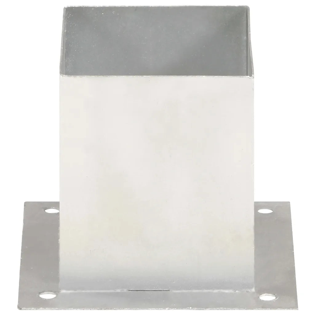Ancoraggi Pali 4 pz in Metallo Zincato 121 mm 145451