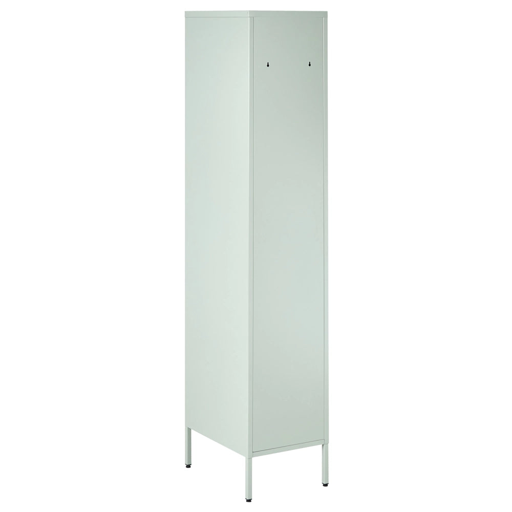 Armadio metallico Armadietto metallico verde con 5 ripiani e barra moderna per ufficio domestico
