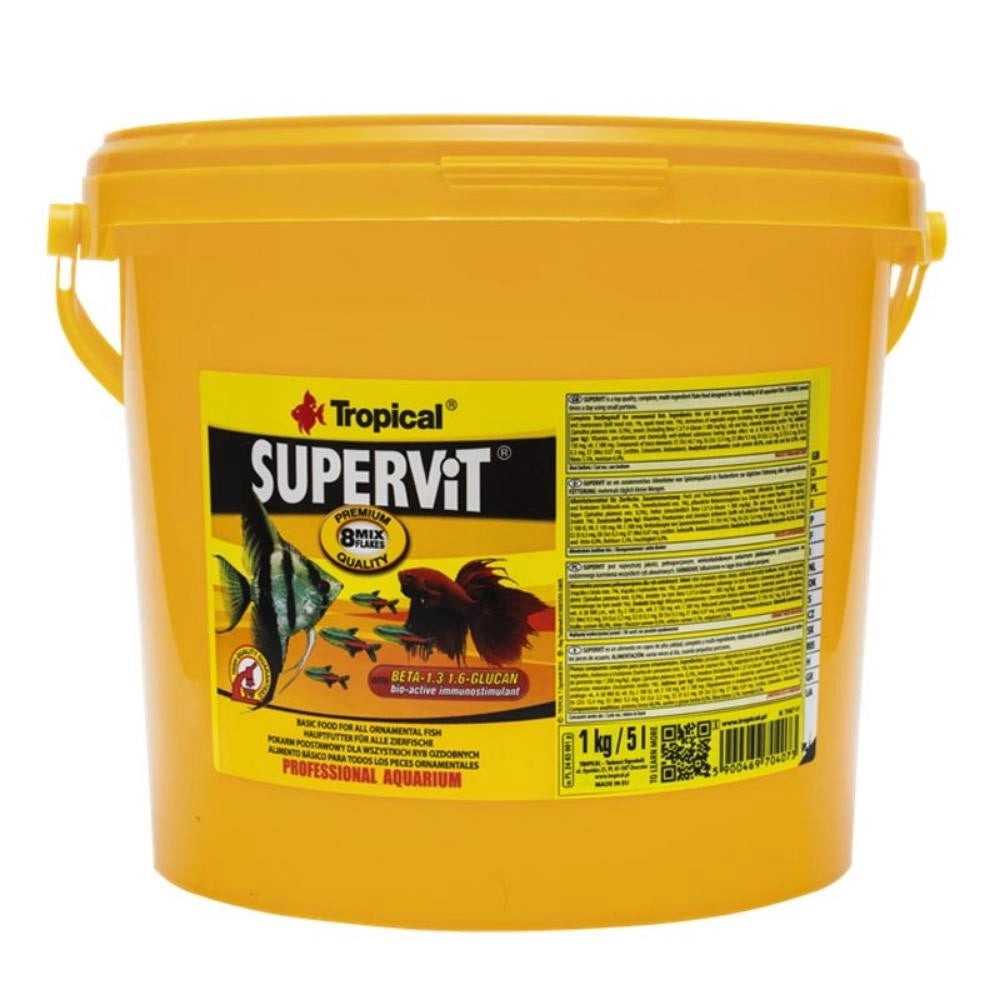 Tropical Supervit Flakes Formato: 5 L