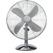 VENTILATORE DA TAVOLO IN METALLO  Ø 40 cm