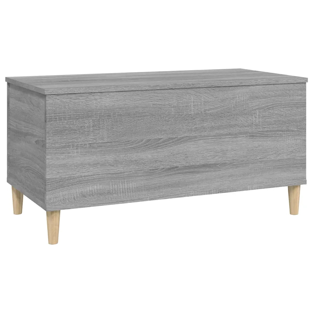 Tavolino Salotto Grigio Sonoma 90x44,5x45 cm Legno Multistrato 819586