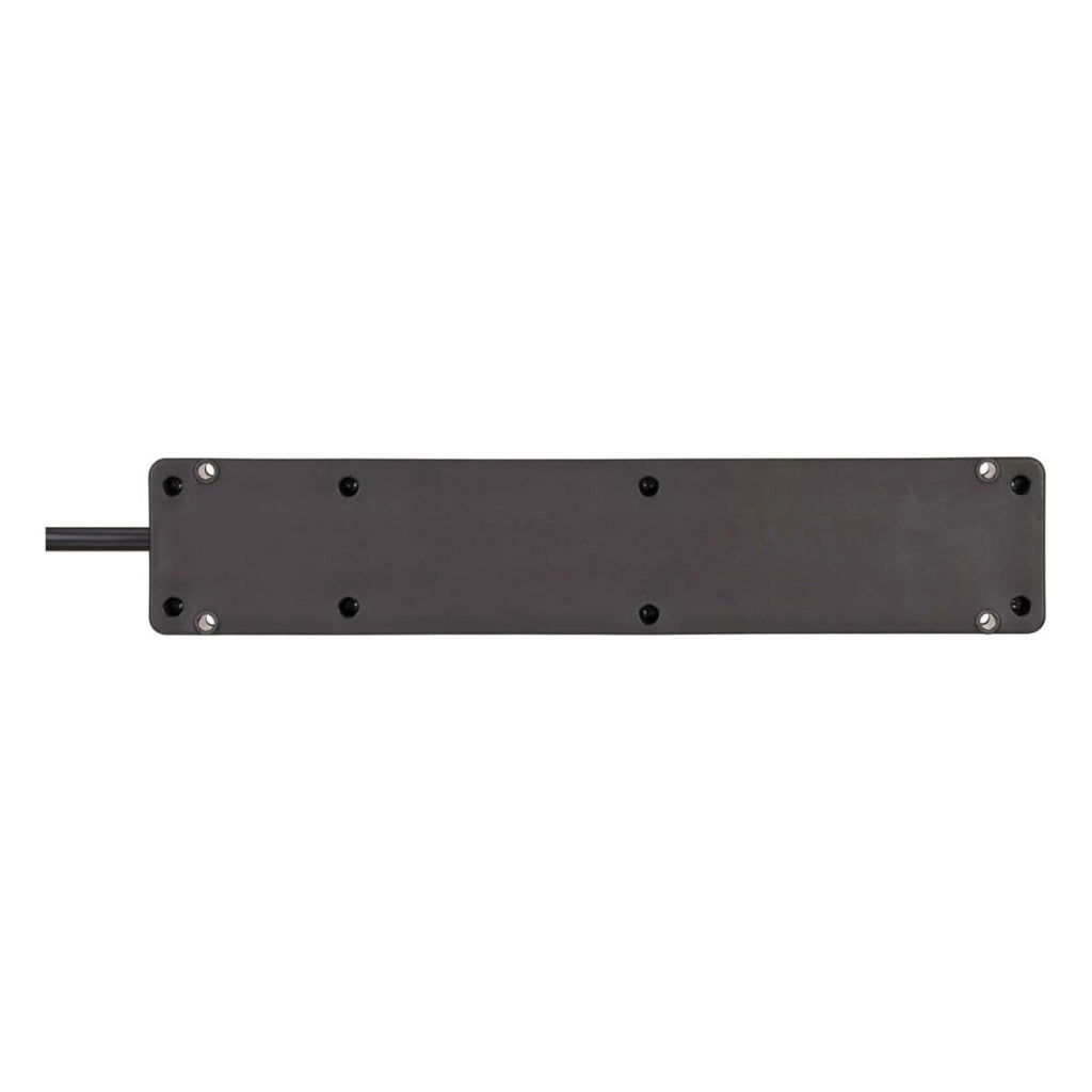Ciabatta con 4 prese inclinate a 90° Bremounta 1,5m Nero Brennenstuhl