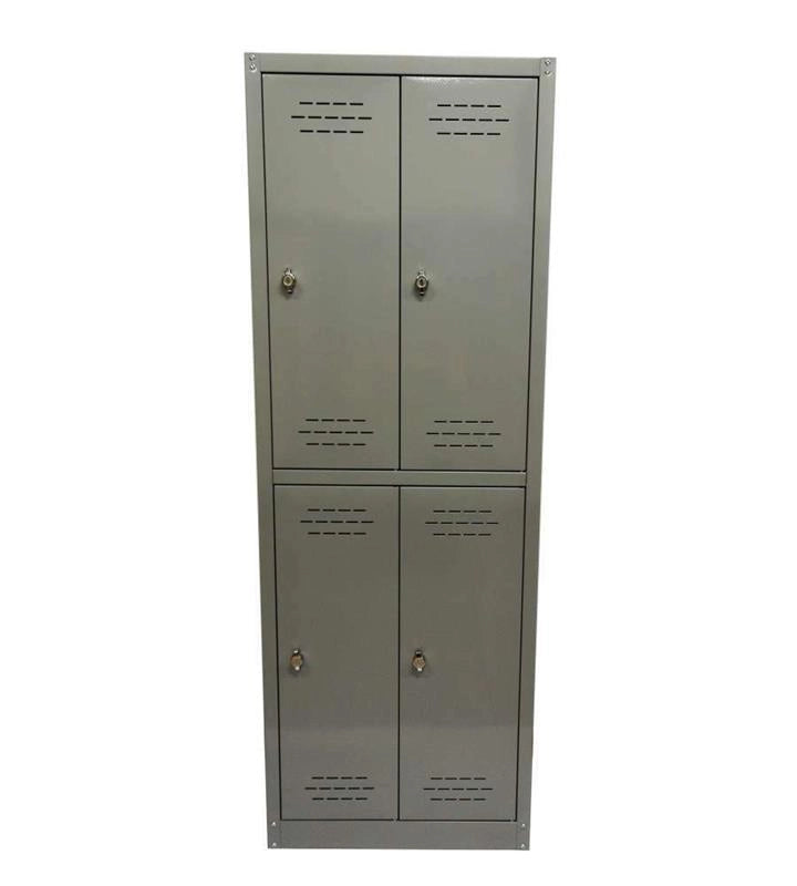 SPOGLIATOIO IN METALLO CON  4 ANTE  60 X 40 X H167 CM