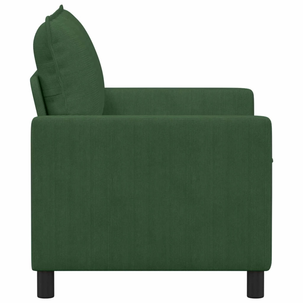 Divano Verde Giungla 126 x 81 x 87,5 cm Tessuto