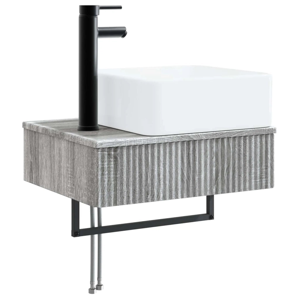 Lavabo da Parete Sonoma grigio 53 x 35 x 39 cm CFW7791192