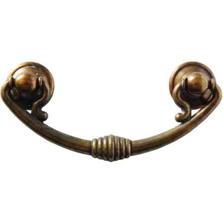 MANIGLIA PER MOBILI '5042' Interasse 64 mm - Patinato antico - GIUSTI