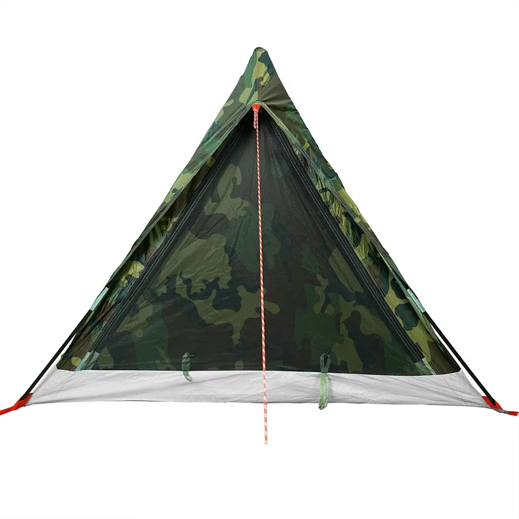 Tenda da Campeggio per 2 Persone-Tenda per Escursionismo Mimetica Impermeabile 134673