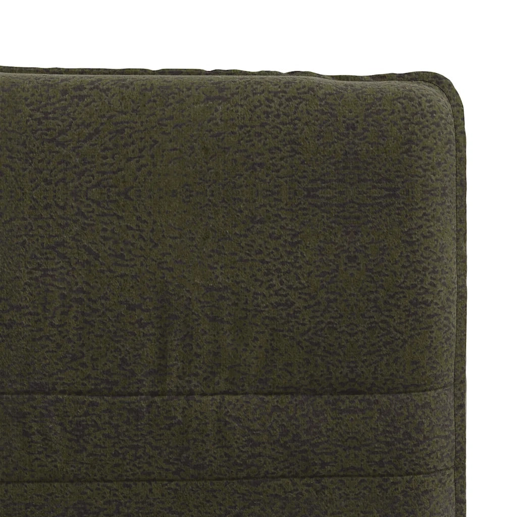 Sedia da Pranzo Verde Militare in Similpelle Scamosciata 4101281