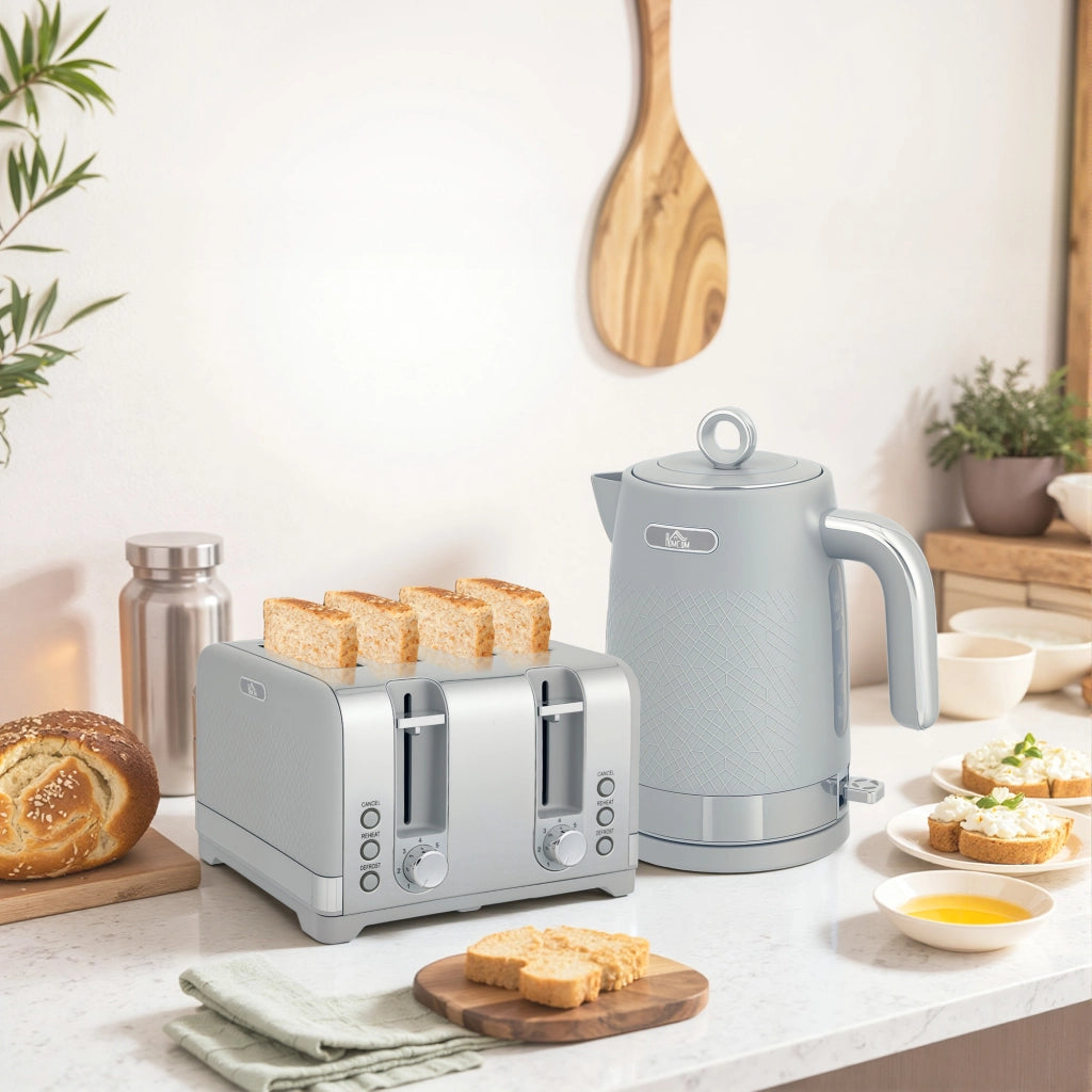 Set Bollitore e Tostapane ¨C Zephmum ¨C 1,7L 2200W con Termostato