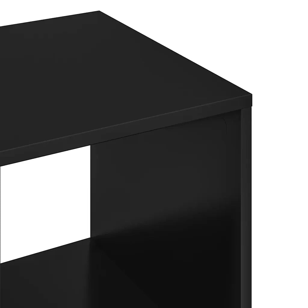 Armadio Nero 80x40x110 cm in Truciolato