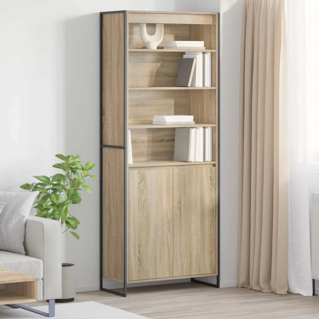 Credenza | Armadi alti Sonoma 79 x 36 x 200 cm Legno multistrato