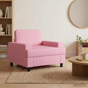 Poltrona Rosa Tessuto 42043465