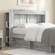 Testata del letto Grigio Sonoma Legno ingegnerizzato 8001288