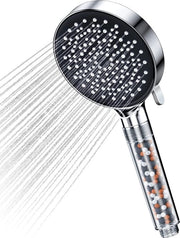 Spazzolino per doccia - Manuale - Alta pressione - Acciaio inossidabile - Benessere – Spa – Sostenibile