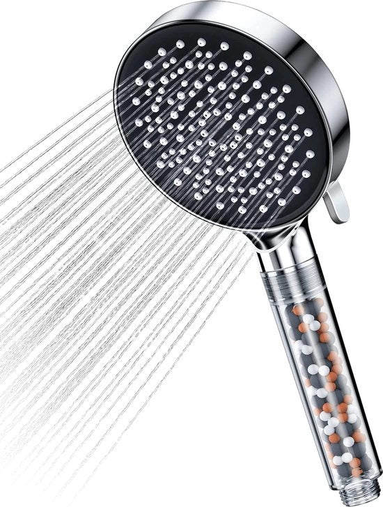 Spazzolino per doccia - Manuale - Alta pressione - Acciaio inossidabile - Benessere – Spa – Sostenibile