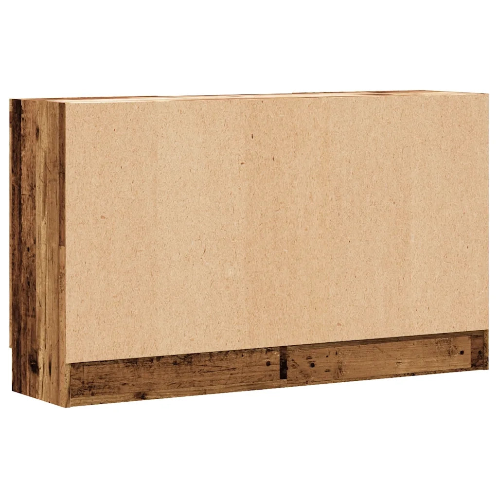Credenza-Buffet-Armadio da cucina Legno Antico 120x30,5x70 cm in Truciolato 837059