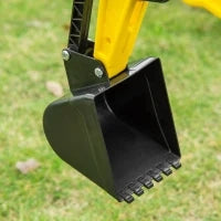 Ruspa Giocattolo a Pedali per Bambini 3-6 Anni con 6 Ruote, in Acciaio e Plastica, 107x42x71 cm, Giallo