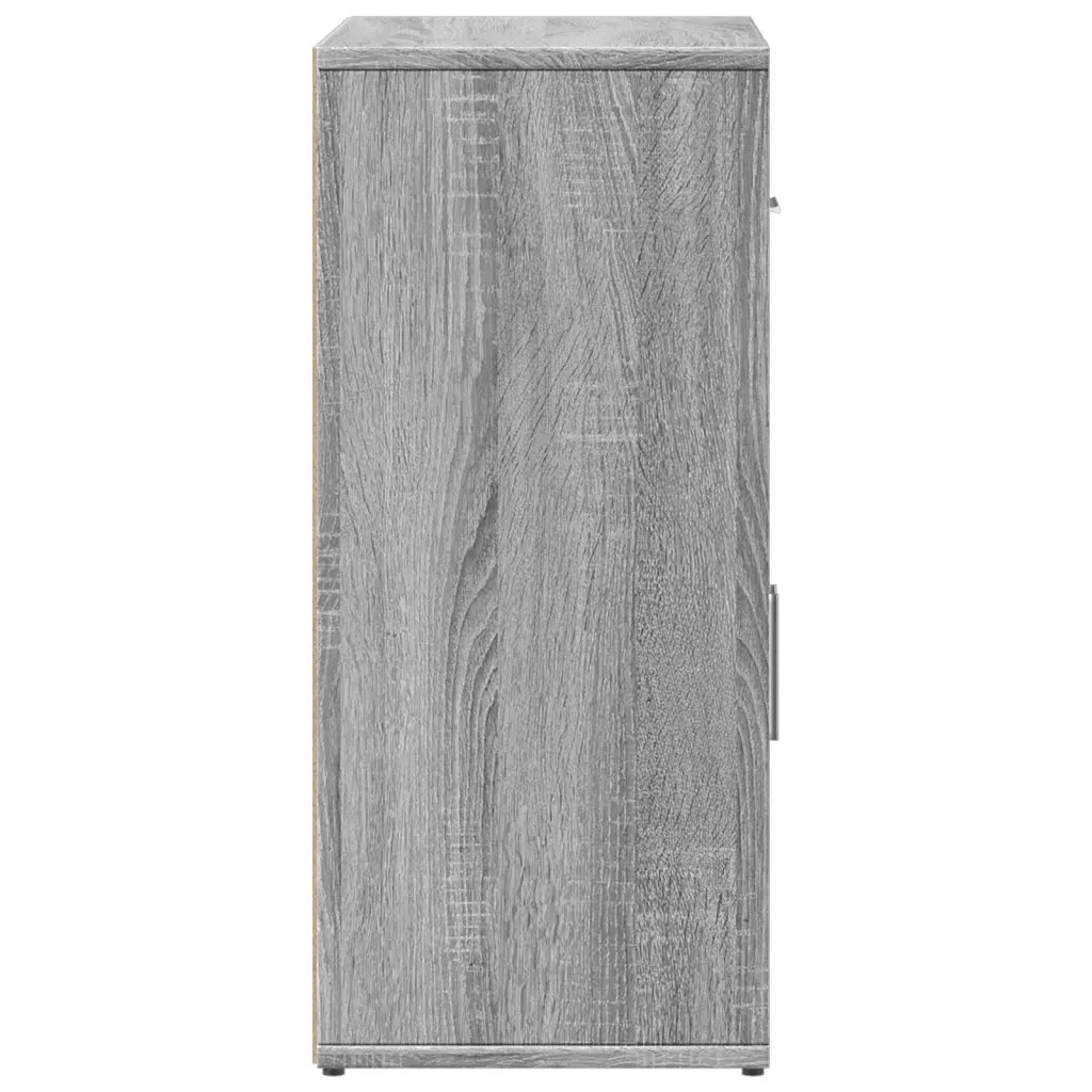 Credenza Grigio Sonoma 60x31x70cm in Legno Multistrato 840469