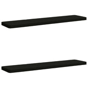Cuscini per Panchina a 2 Pezzi VUGHT 2 pz 100% Poliestere Nero 951589