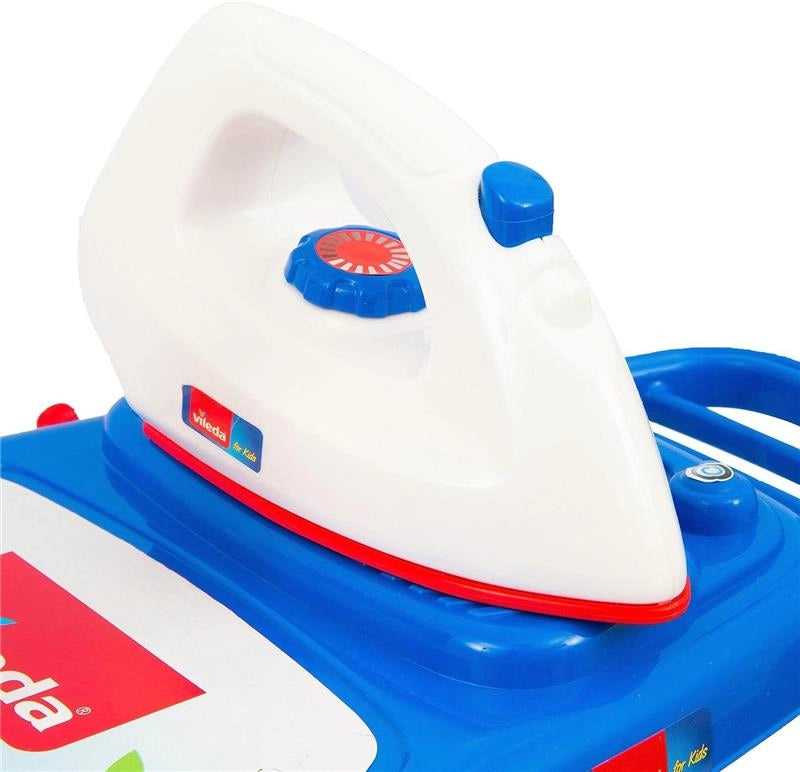 VILEDA ASSE DA STIRO FOR KIDS L'ORIGINALE VERSIONE GIOCATTOLO CON 6 ACCESSORI INCLUSI PER BAMBINI 18 M+