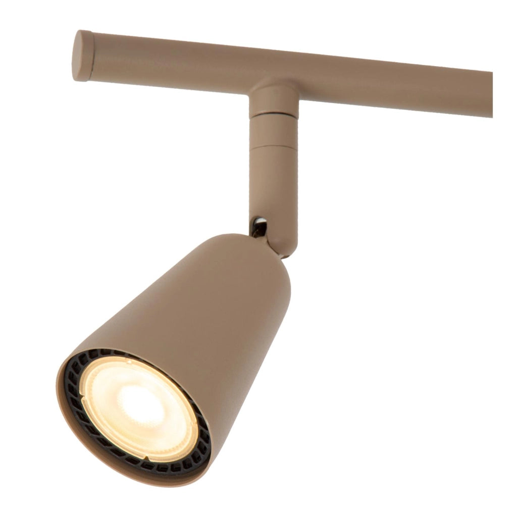 Faretto soffitto a barra TIANA 4xGU10 beige Lucide