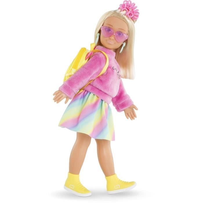 Accessori per bambole - COROLLE - Camerino neon - Per bambola manichino da 28 cm - 7 accessori - Dai 4 anni in su