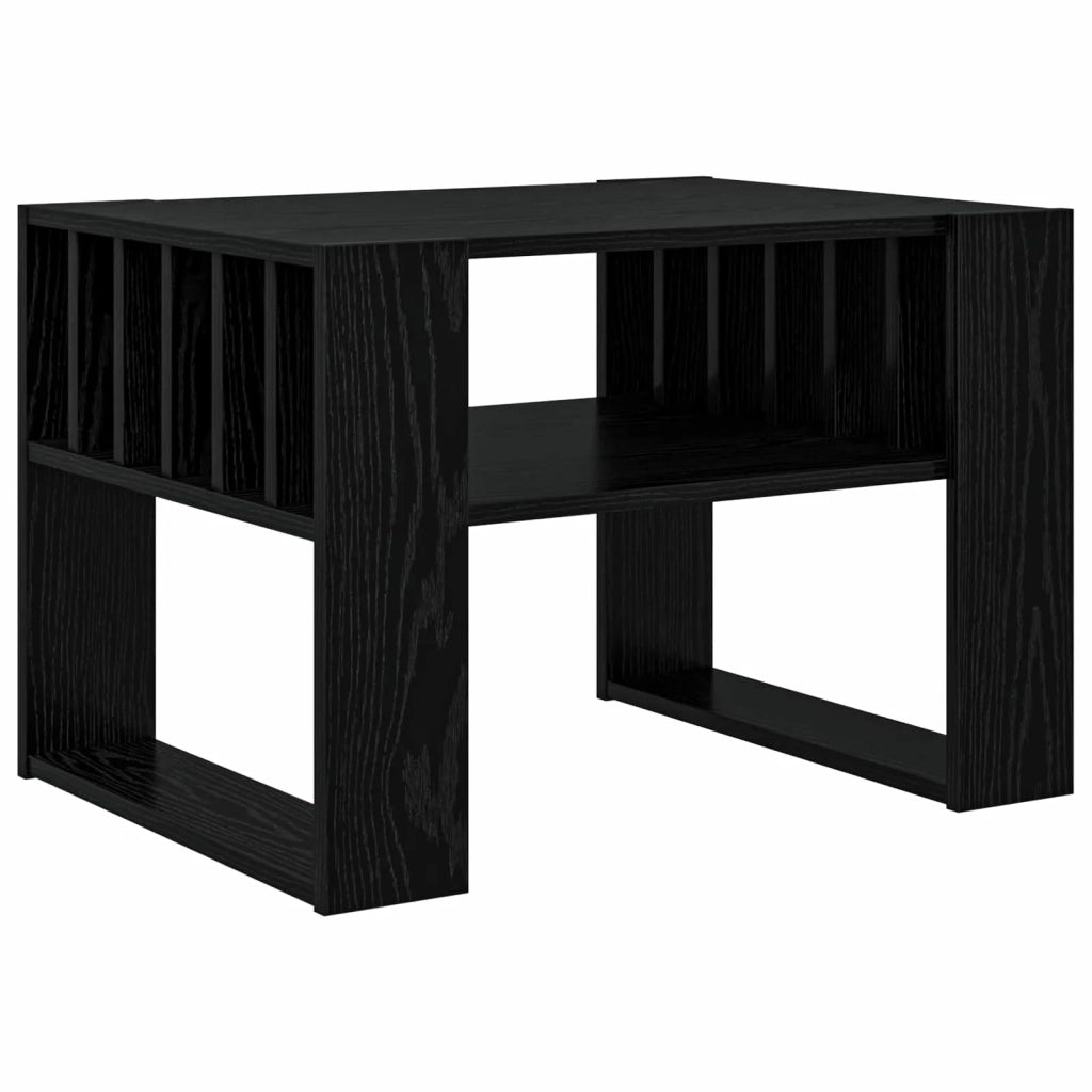 Tavolino da salotto Rovere Nero 66 x 49,5 x 45 cm 8000117