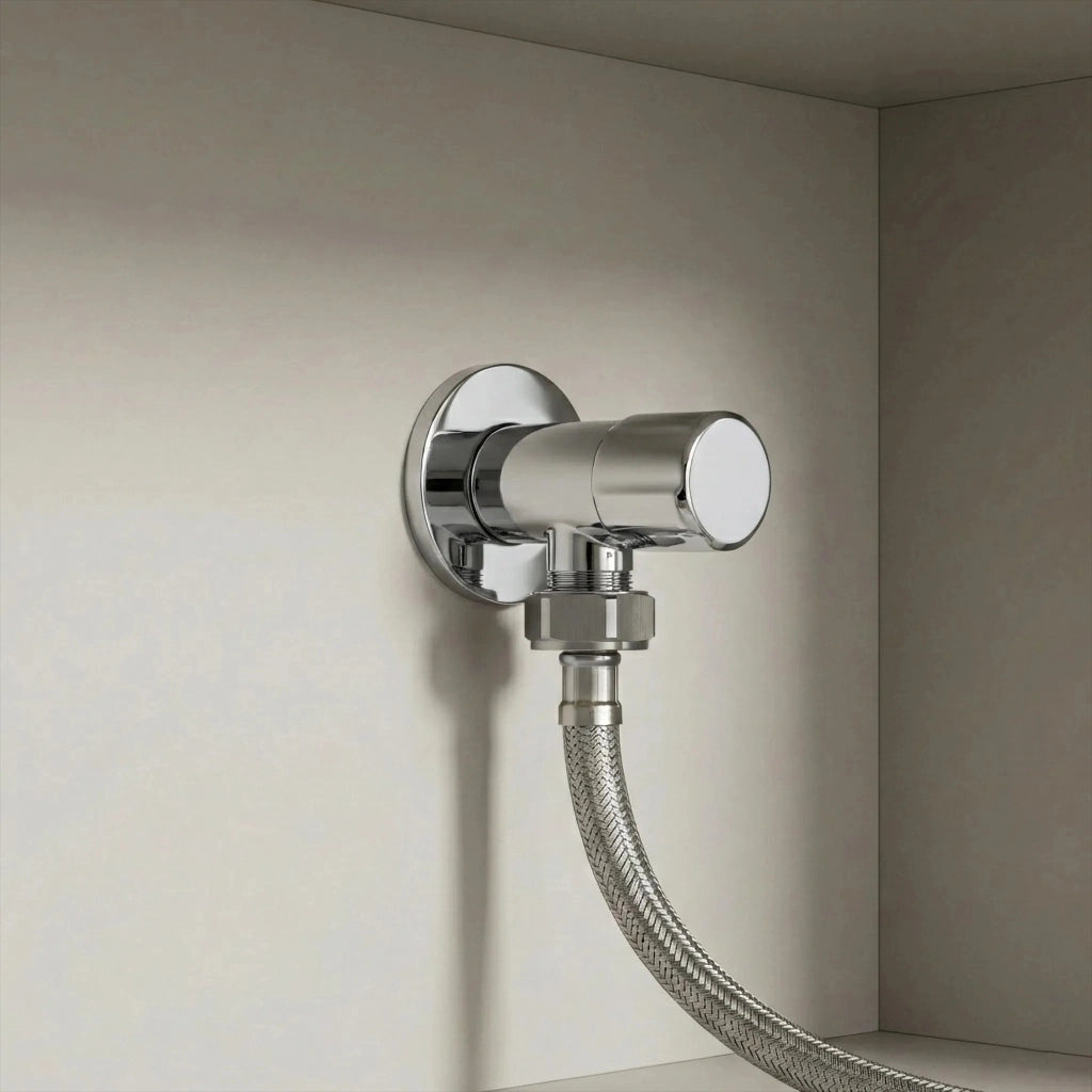 Valvola Ad Angolo 02 1/2" X 3/4" Chrome