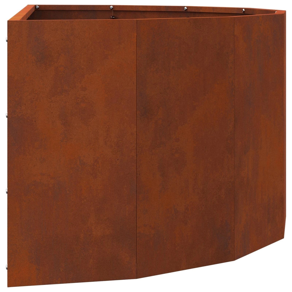 Fioriera | Cassetta per fiori | Vaso Ruggine 90 x 45 x 35 cm