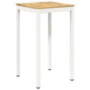 Tavolo Bar da Giardino Bianco 60 x 60,5 x 105 cm 901773